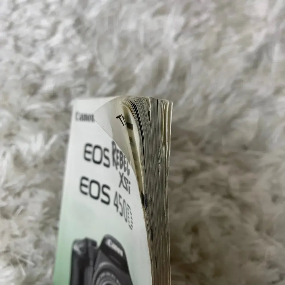 Canon EOS Rebel XSI or 450D Owners Manual